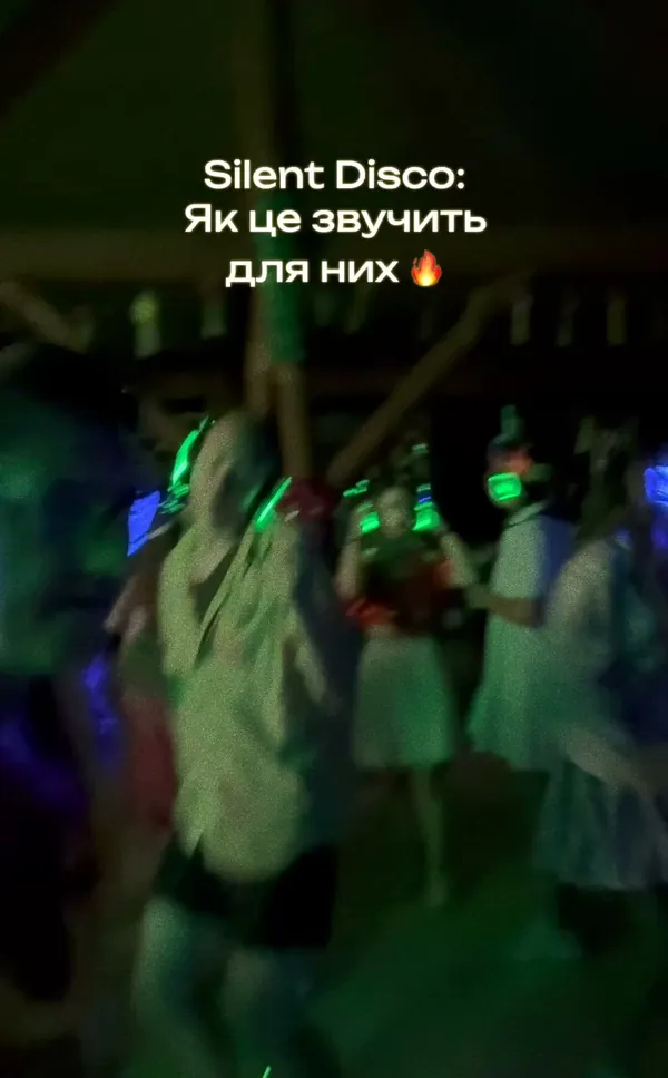 Guests singing together