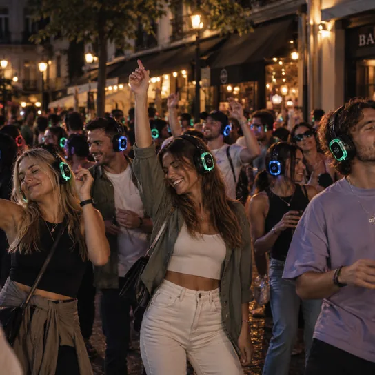 Бар-тур у навушниках Silent Disco